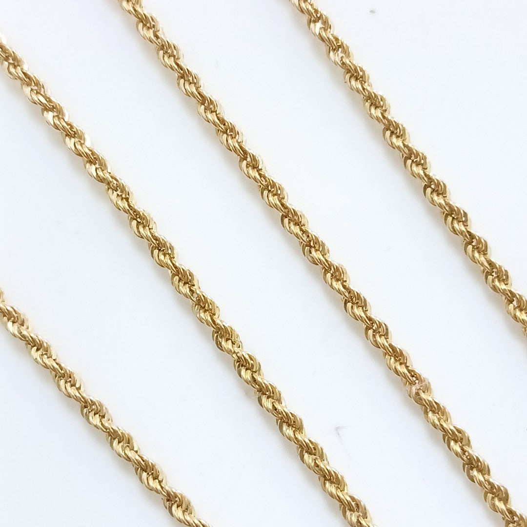 CADENA ORO 14 K 3.1 GRMS (SEMINUEVO)