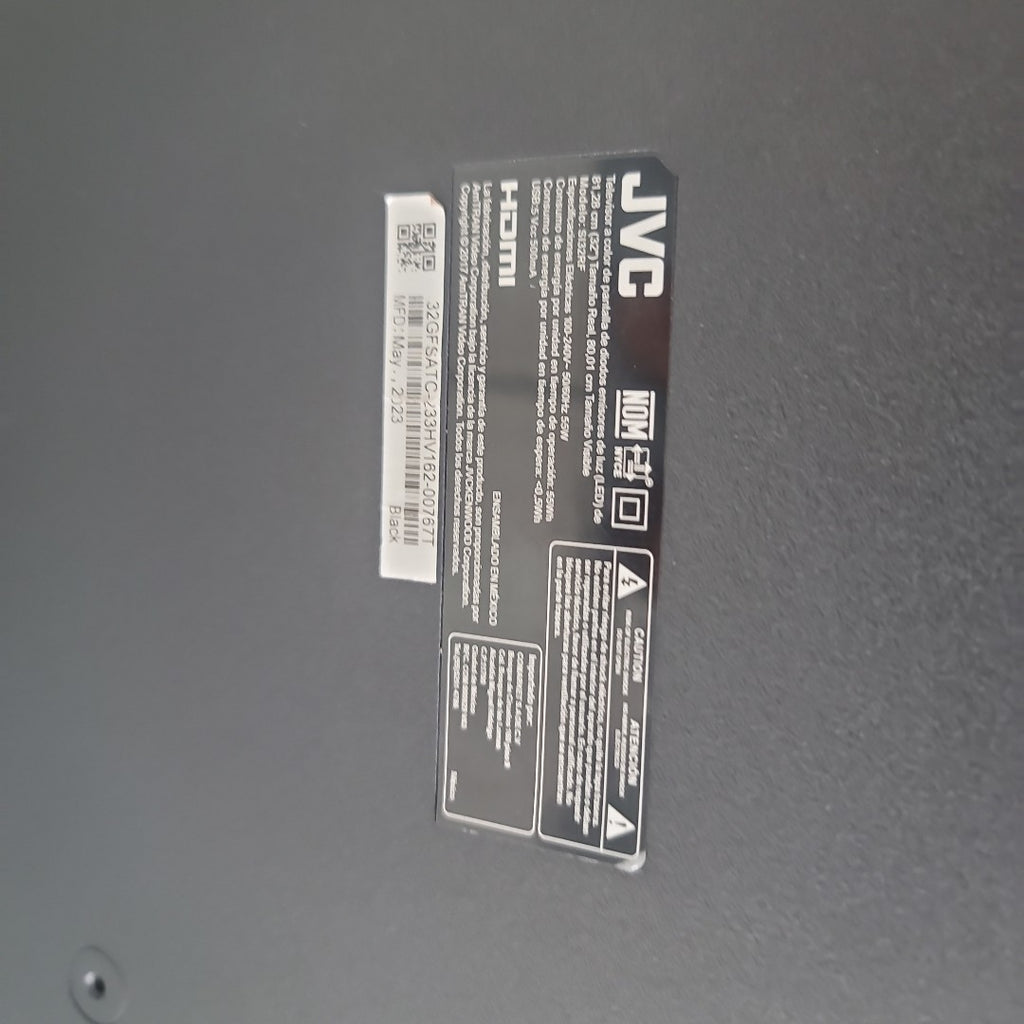 PANTALLA JVC SI32RF (2023) 32" LED HD (SEMINUEVO)