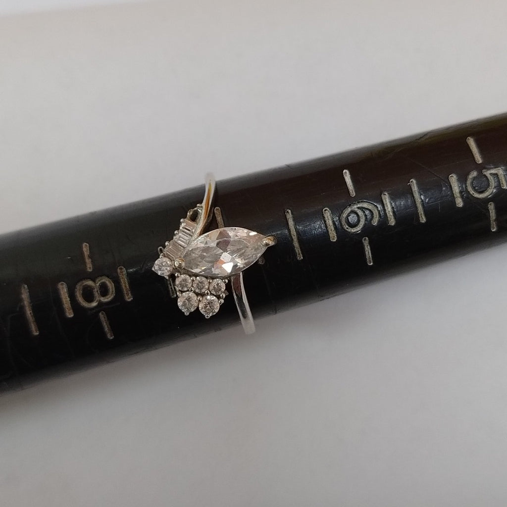 ANILLITO ORO BLANCO 14 K 2.3 GRMS (SEMINUEVO)