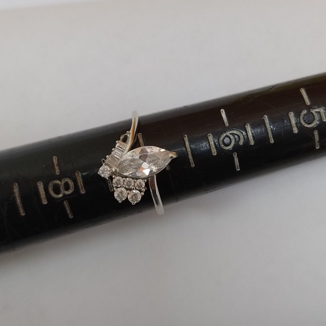 ANILLITO ORO BLANCO 14 K 2.3 GRMS (SEMINUEVO)