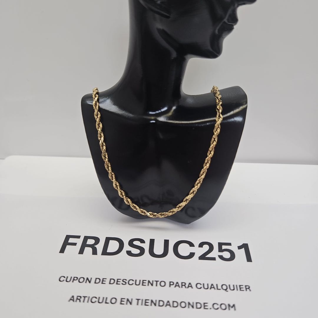 CADENA ORO 14 K 14 GRMS (SEMINUEVO)