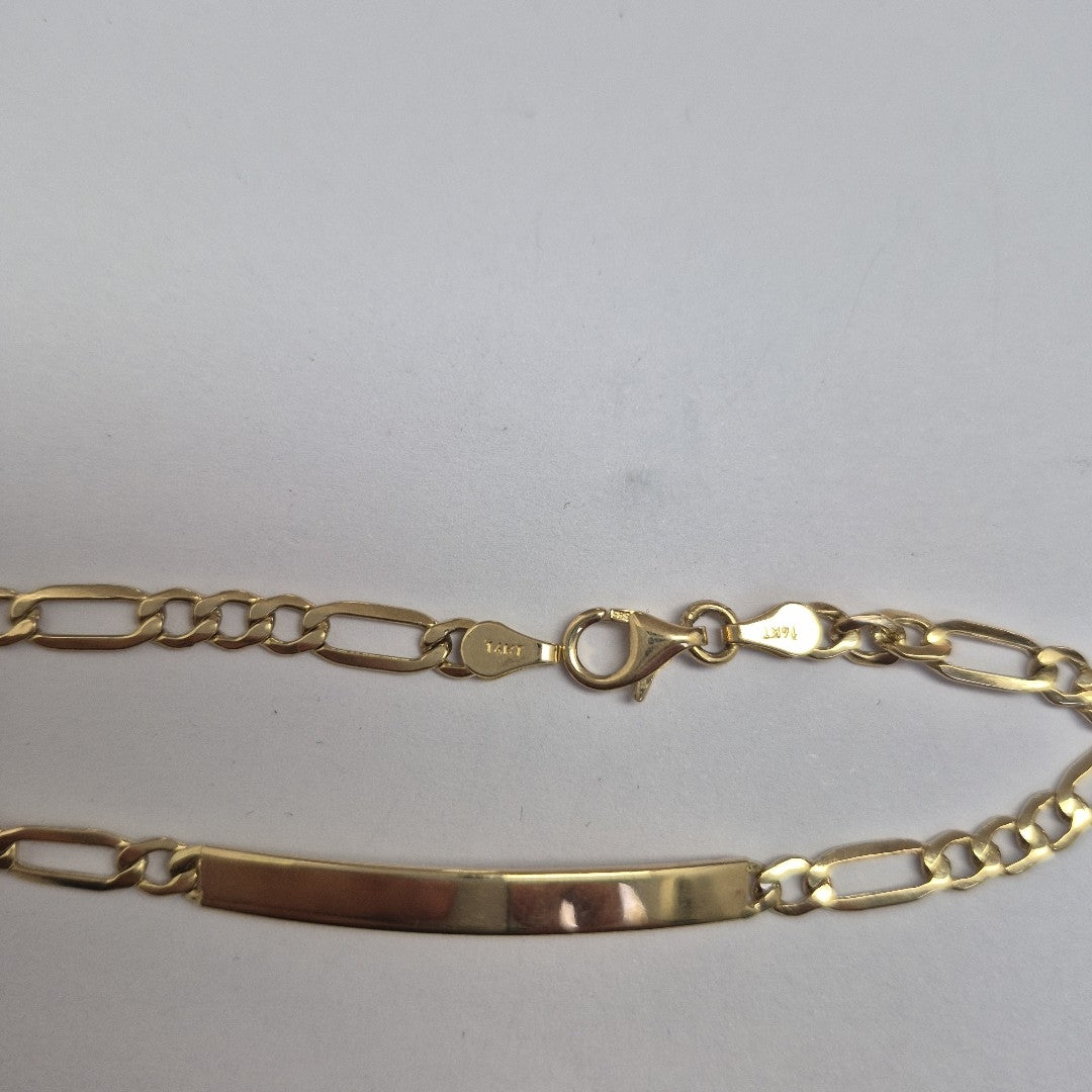 ESCLAVA ORO 14 K 4,80 GRMS (SEMINUEVO)