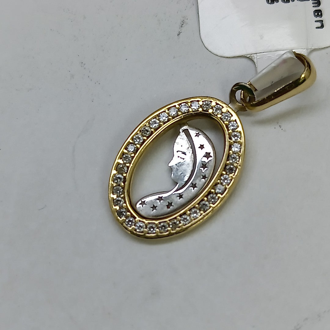 DIJE ORO COMBINADO 14 K 1,20 GRMS (SEMINUEVO)
