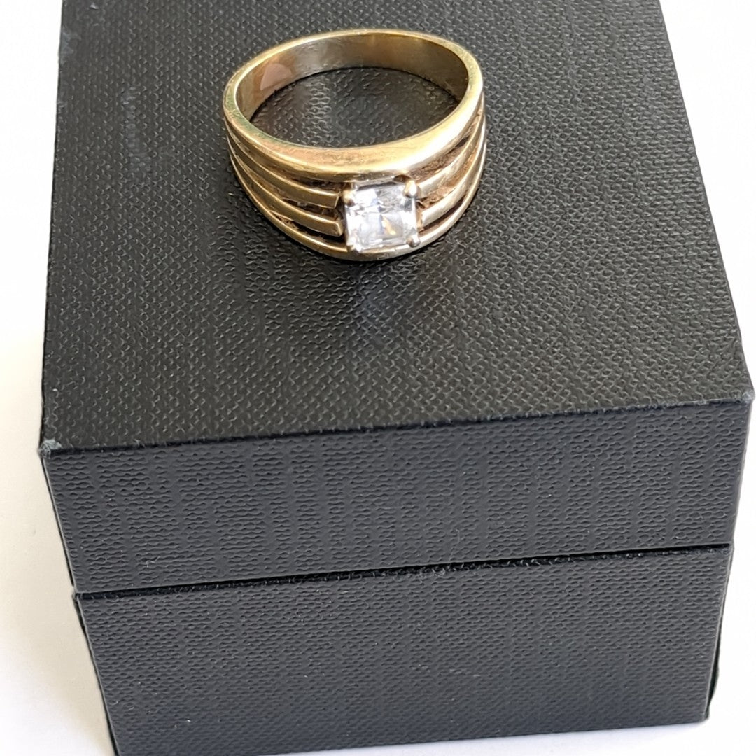 ANILLO ORO 14 K 10,50 GRMS (SEMINUEVO)