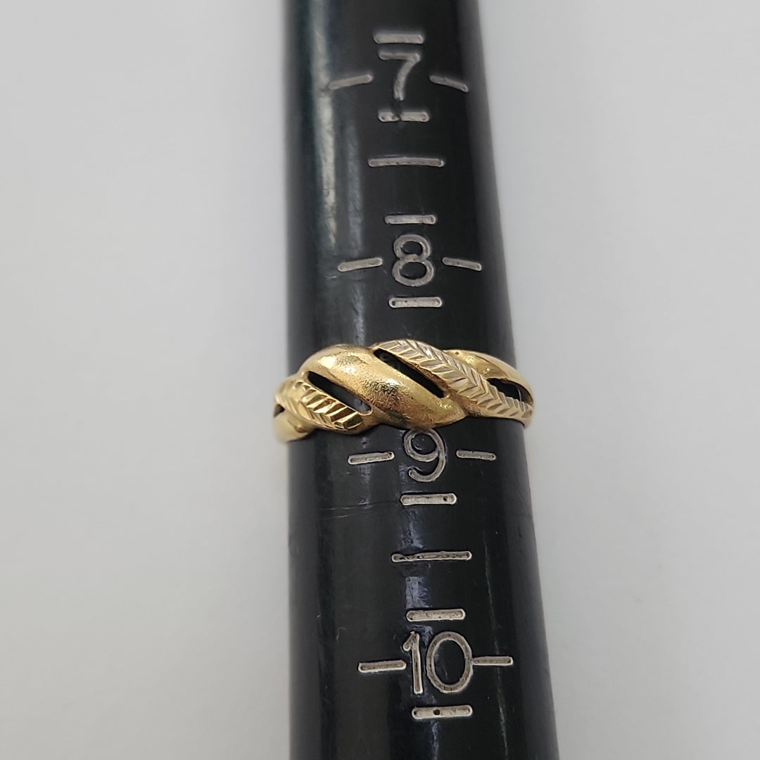 ANILLO ORO 14 K 2 GRMS (SEMINUEVO)