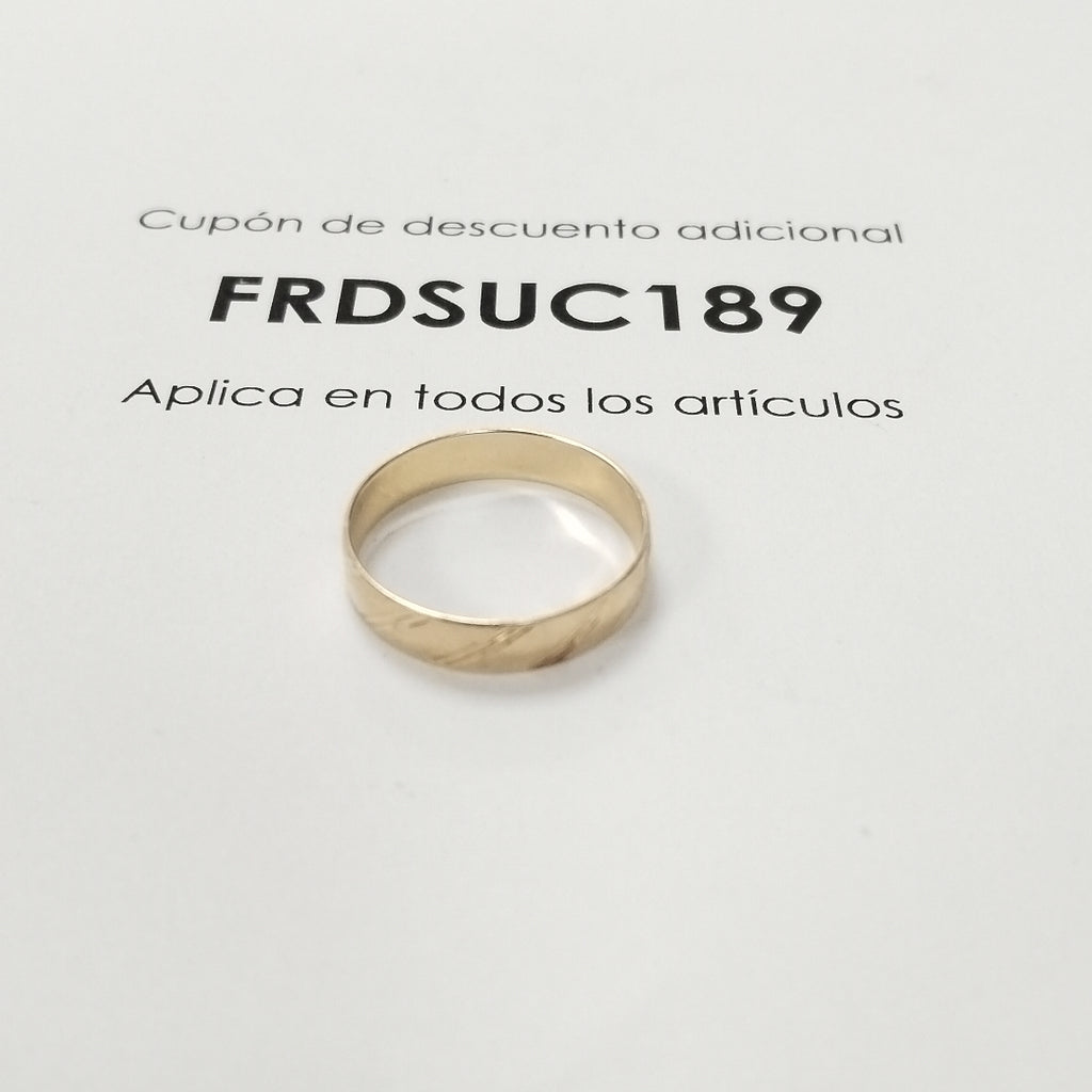 ARGOLLA ORO 14 K 1.5 GRMS (SEMINUEVO)