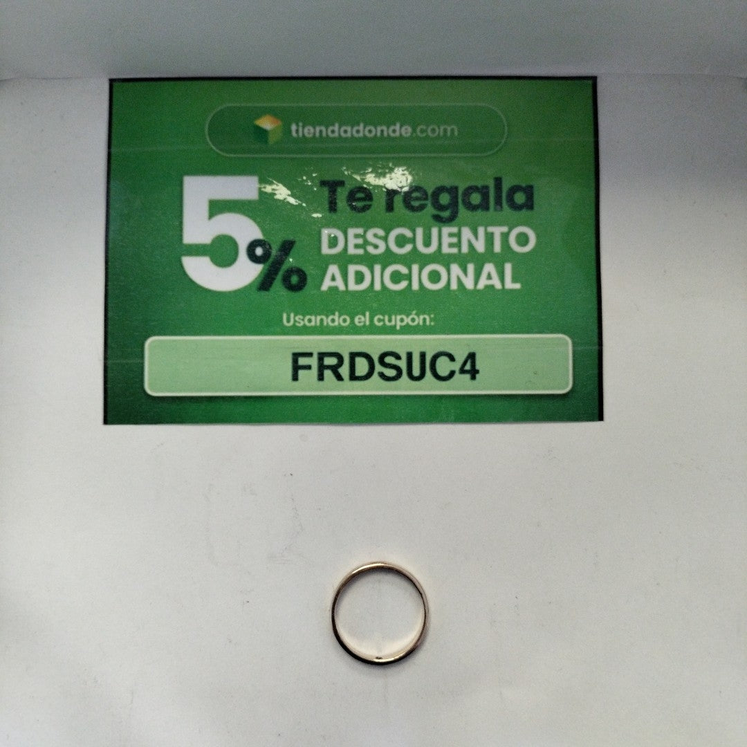 ARGOLLA ORO 14 K 2.8 GRMS (SEMINUEVO)
