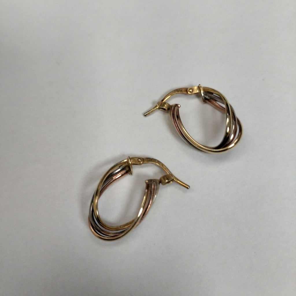 ARRACADAS PAR ORO 10 K 1.4 GRMS (SEMINUEVO)