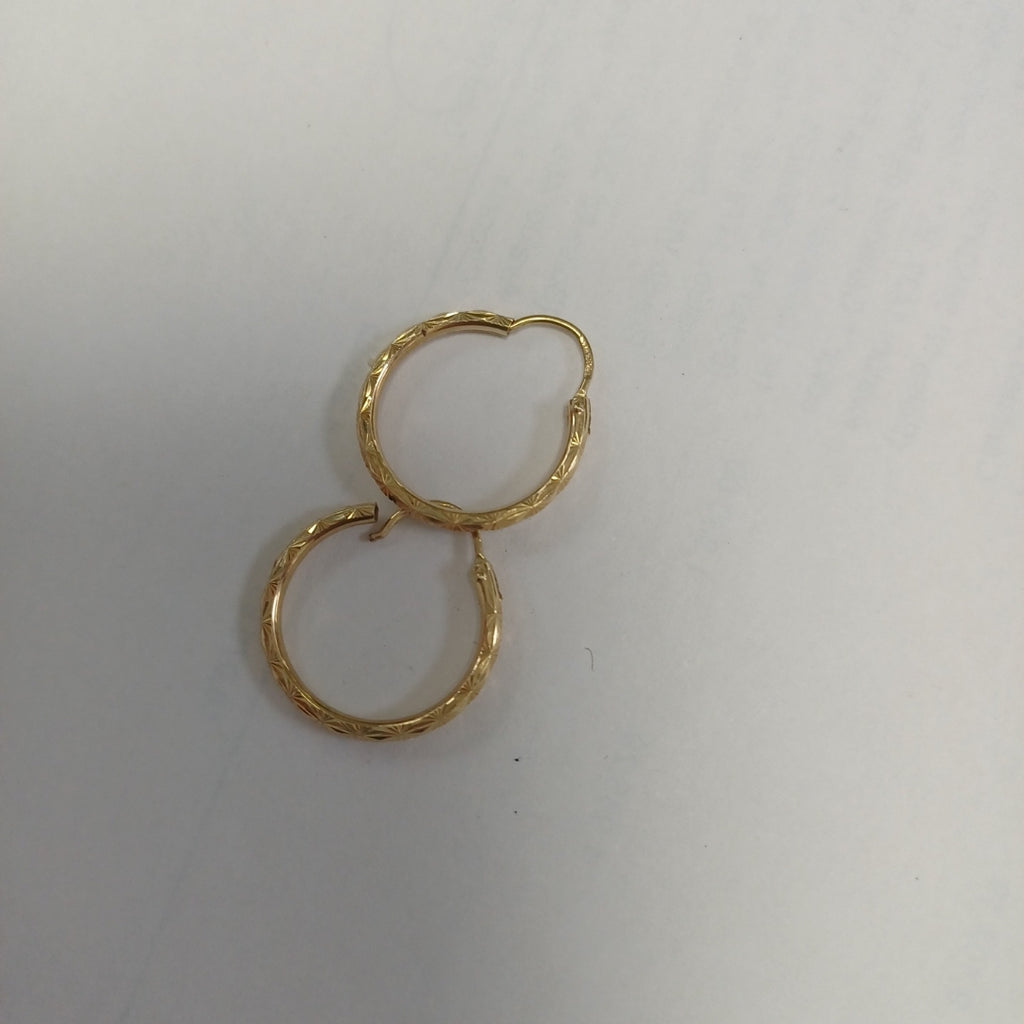 ARRACADAS PAR ORO 10 K 1.3 GRMS (SEMINUEVO)