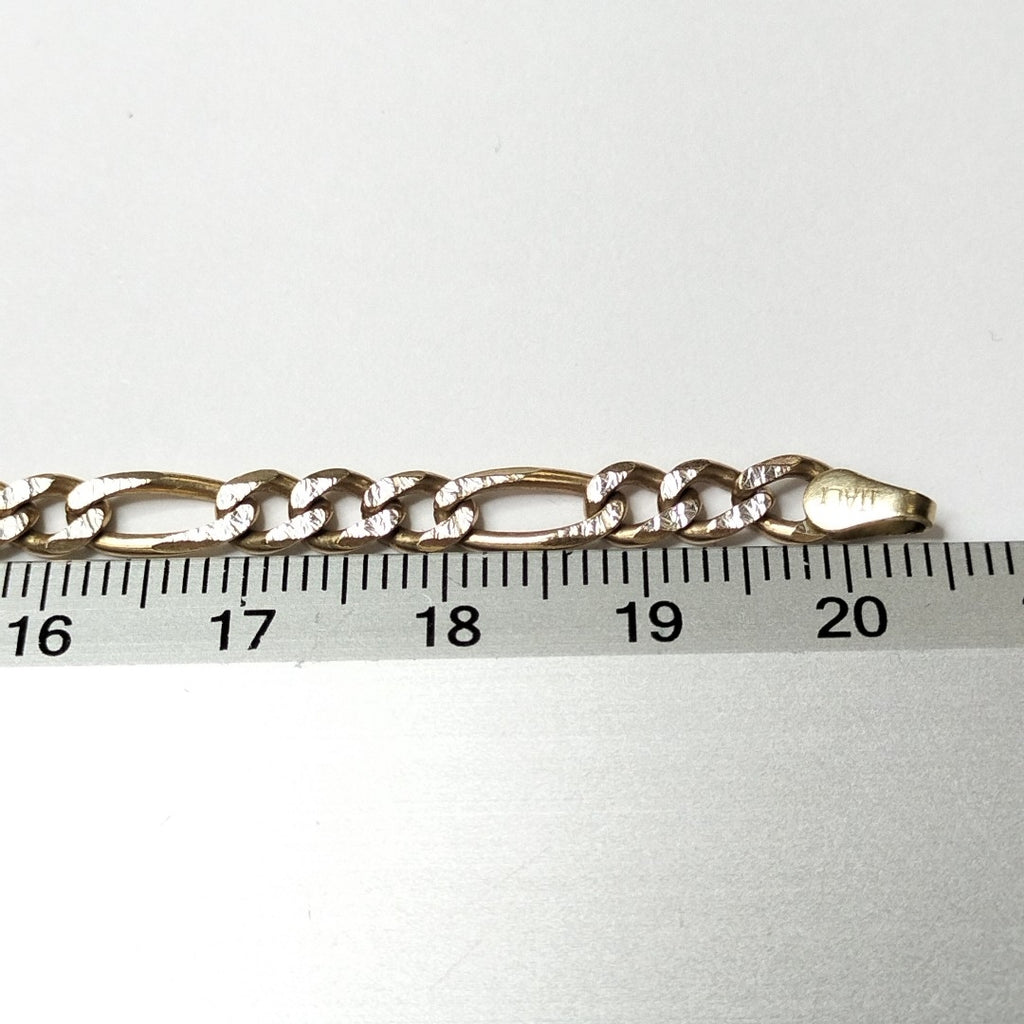 PULSERA ORO 14 K 7.6 GRMS (SEMINUEVO)