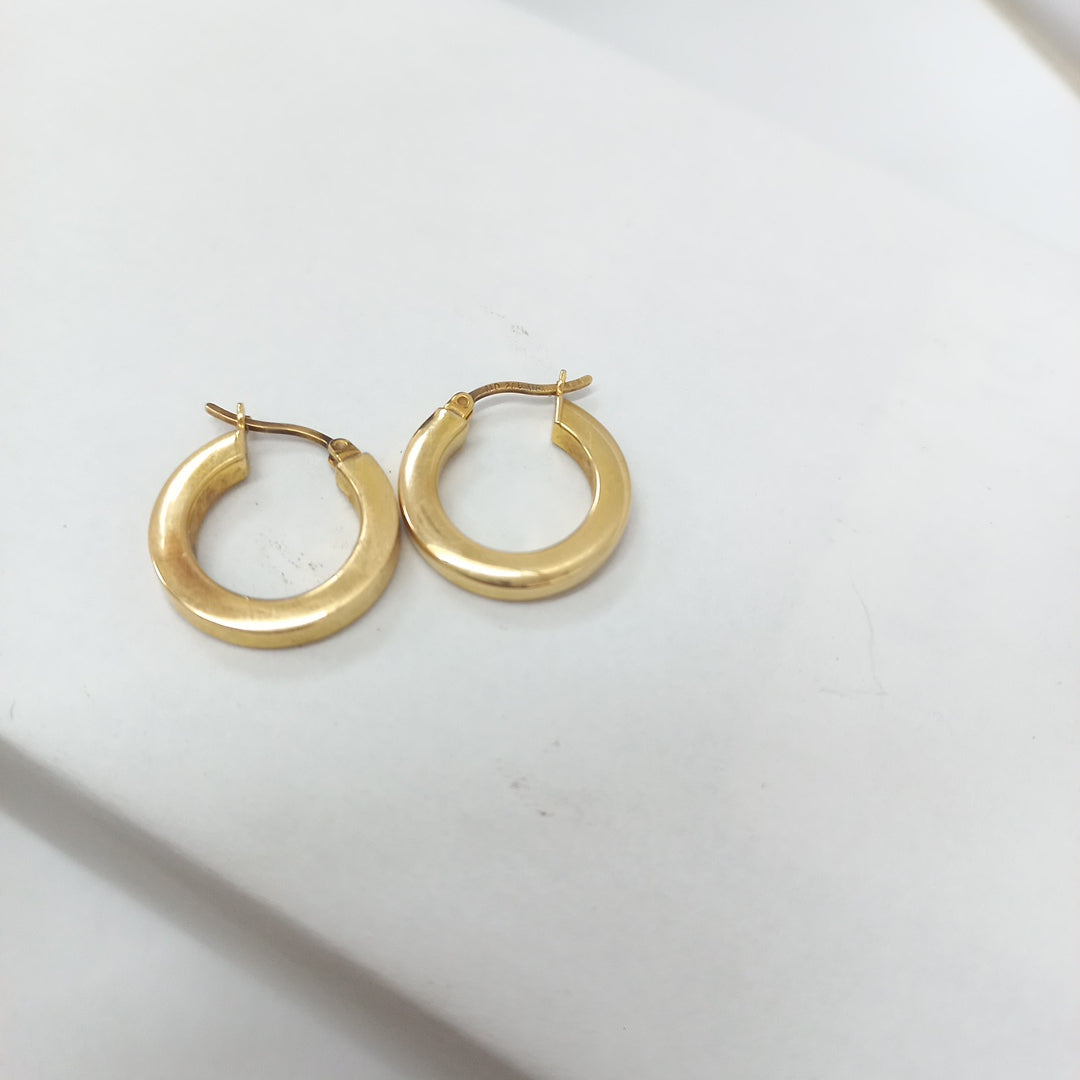ARRACADAS PAR ORO 14 K 2.5 GRMS (SEMINUEVO)
