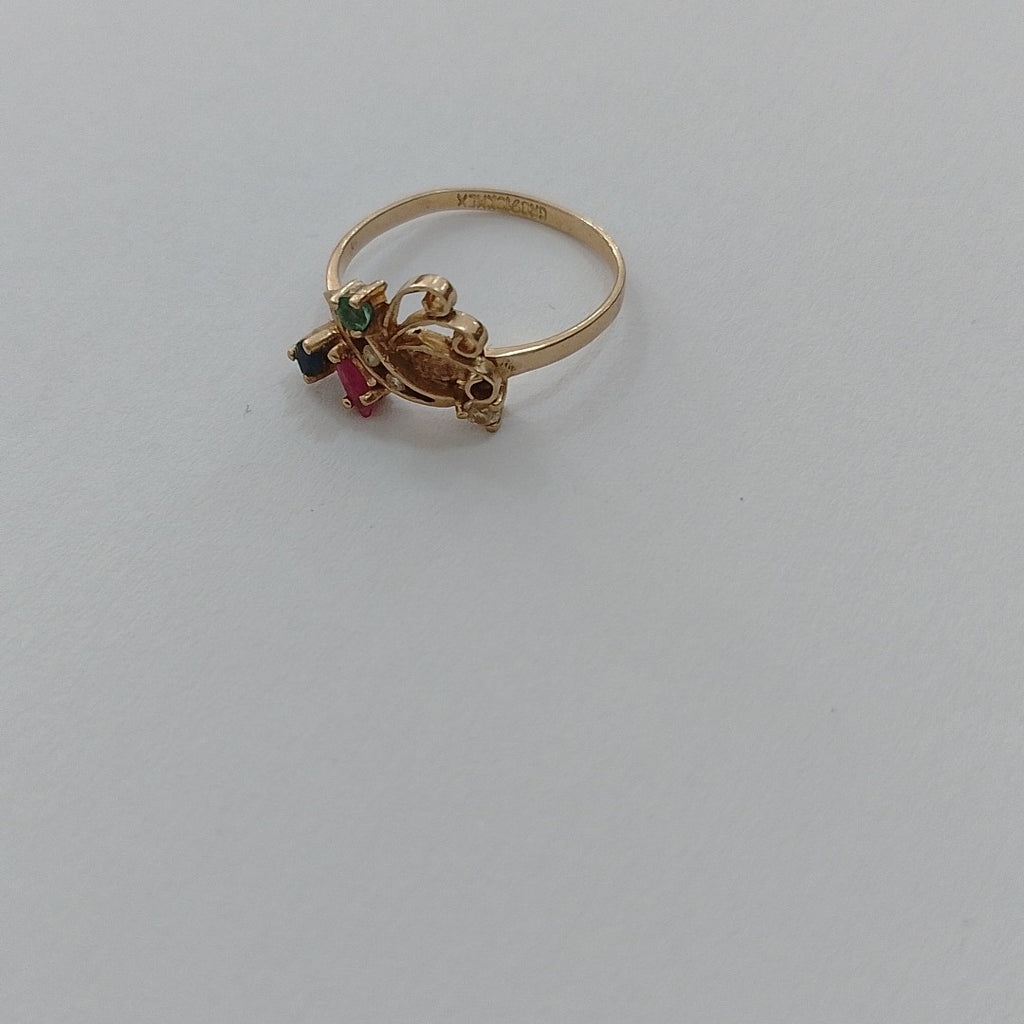 ANILLO ORO 10 K 1.3 GRMS (SEMINUEVO)