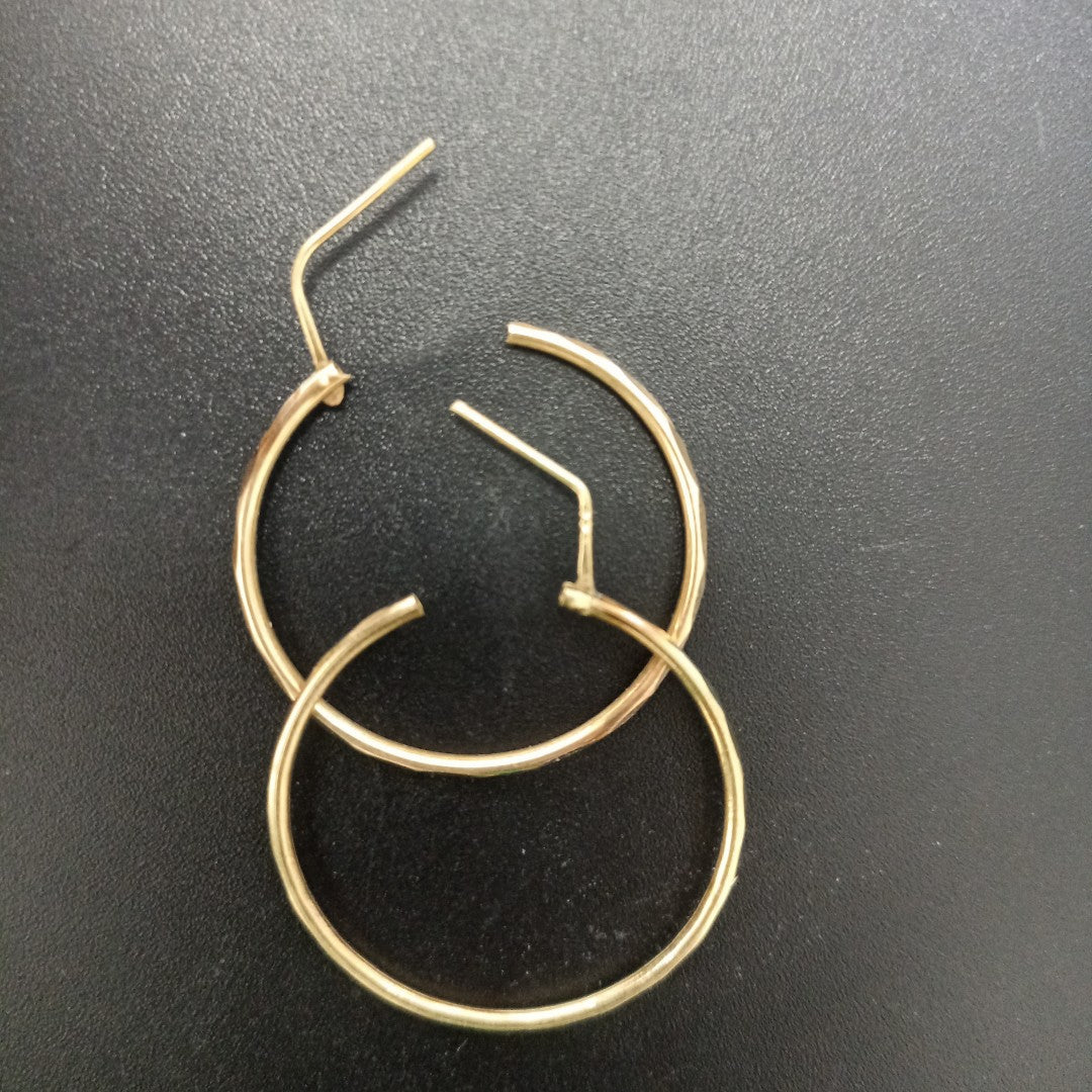 ARRACADAS PAR ORO 14 K 2.2 GRMS (SEMINUEVO)