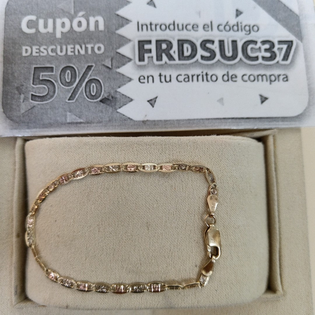 PULSERA ORO 14 K 2 GRMS (SEMINUEVO)