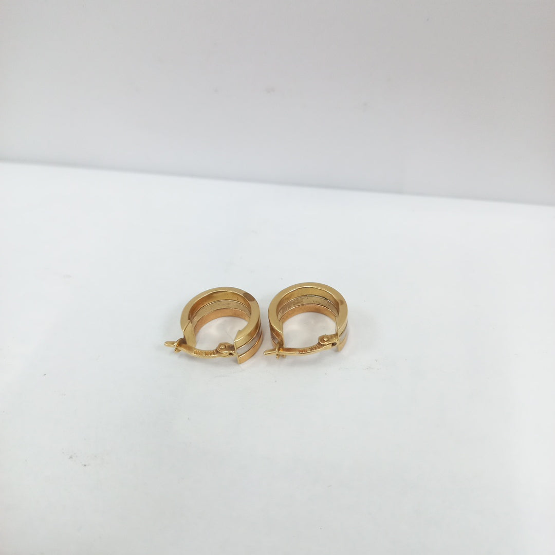 ARRACADAS PAR ORO 14 K 2.5 GRMS (SEMINUEVO)