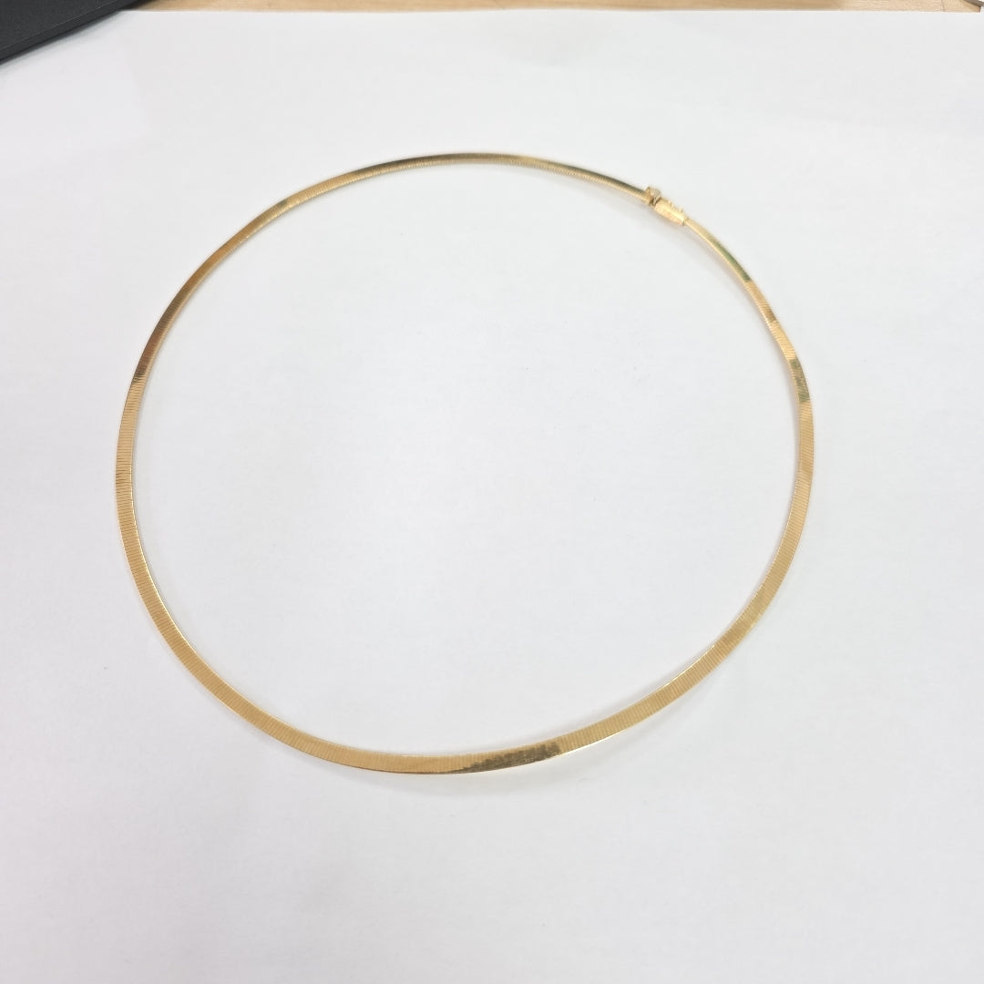 GARGANTILLA ORO 14 K 11.4 GRMS (SEMINUEVO)
