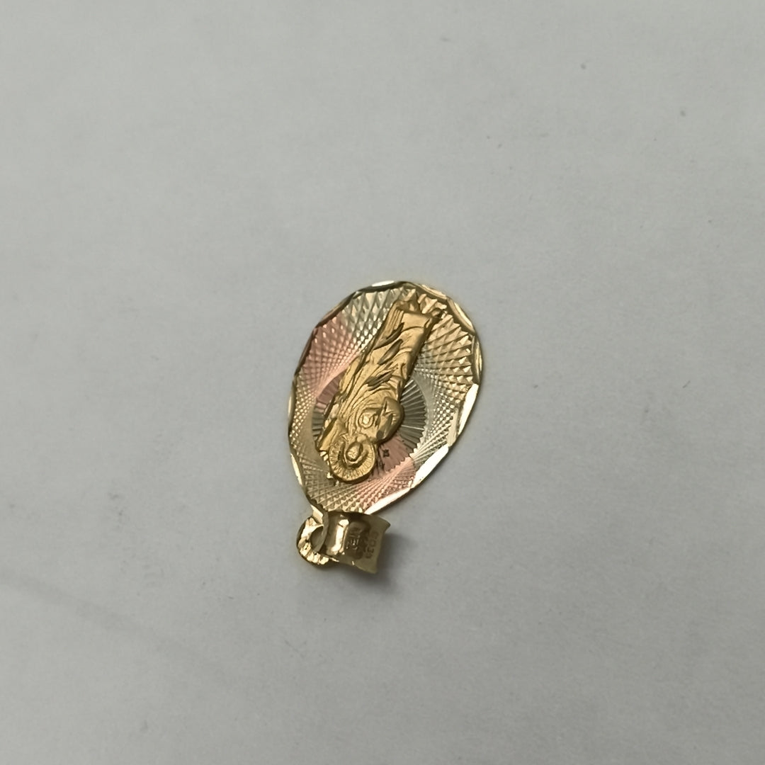 MEDALLA RELIGIOSA ORO 10 K 1,20 GRMS (SEMINUEVO)
