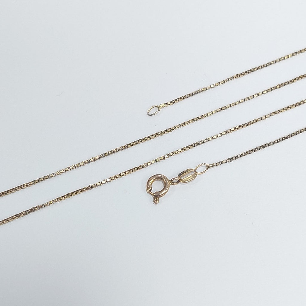 CADENA ORO 14 K 2,40 GRMS (SEMINUEVO)