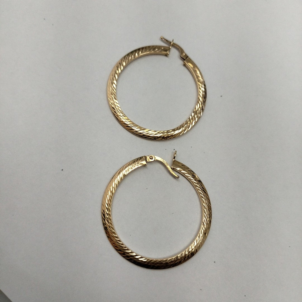 ARRACADAS PAR ORO 14 K 2.4 GRMS (SEMINUEVO)