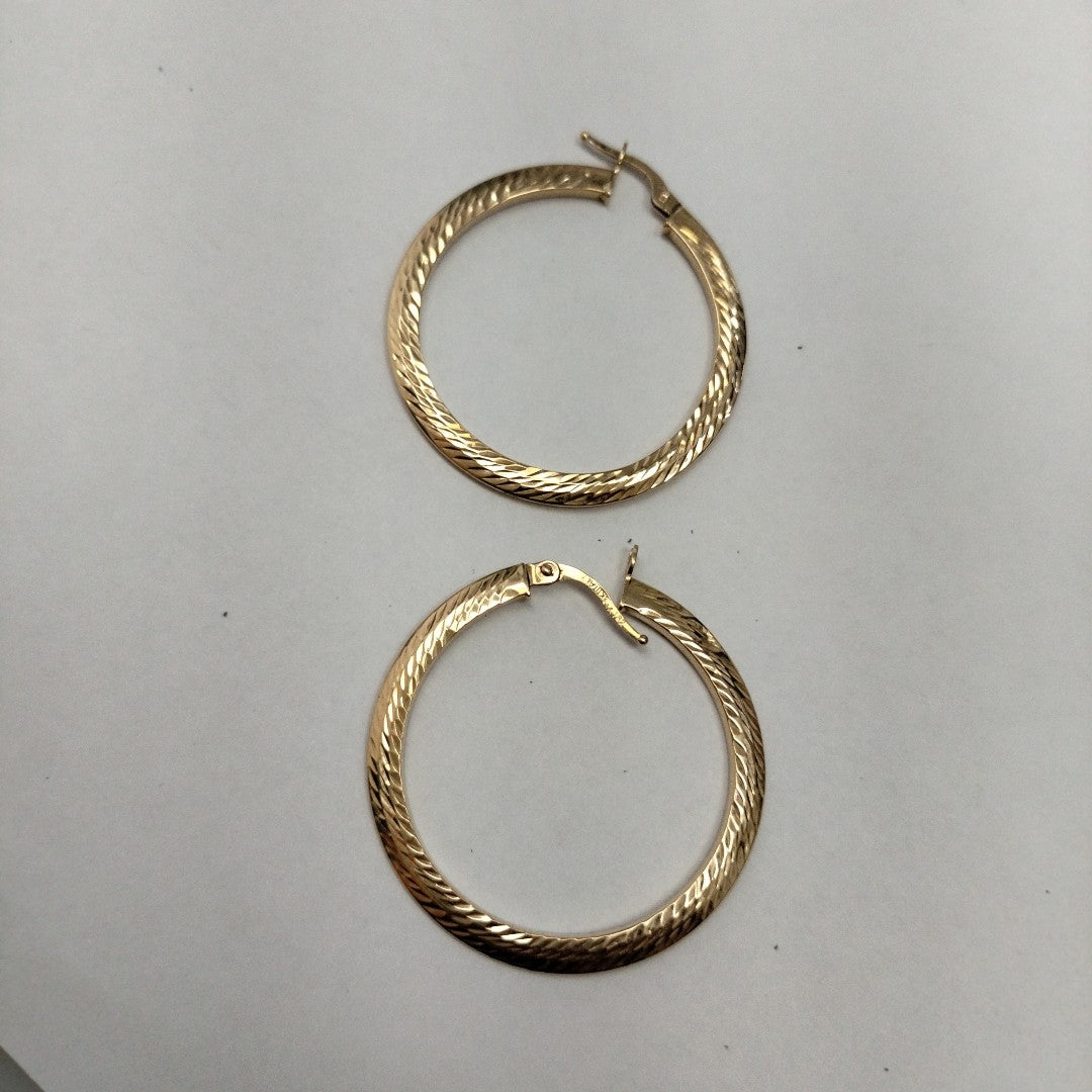 ARRACADAS PAR ORO 14 K 2.4 GRMS (SEMINUEVO)