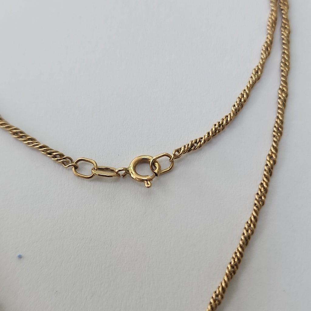 GARGANTILLA ORO 14 K 5.6 GRMS (SEMINUEVO)