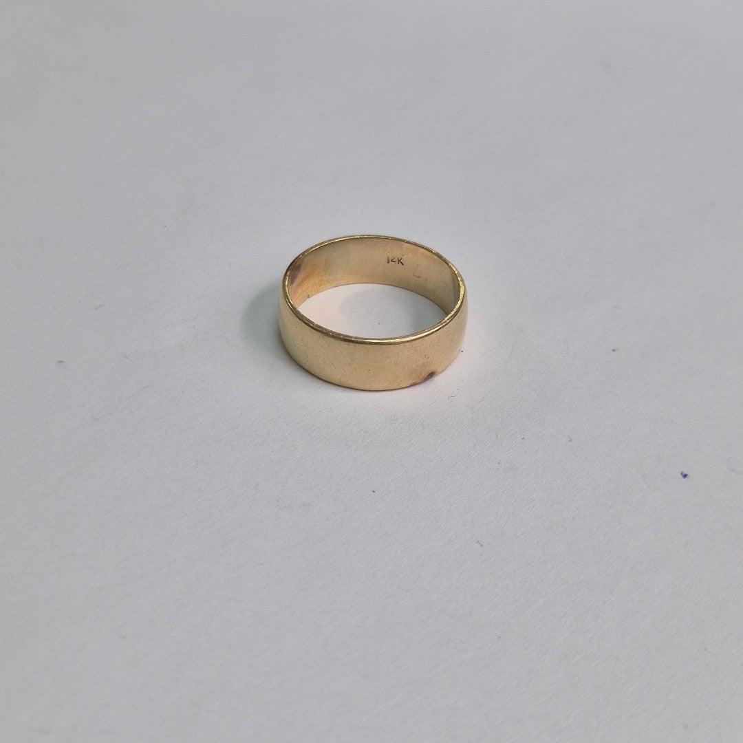 ARGOLLA ORO 14 K 5.8 GRMS (SEMINUEVO)