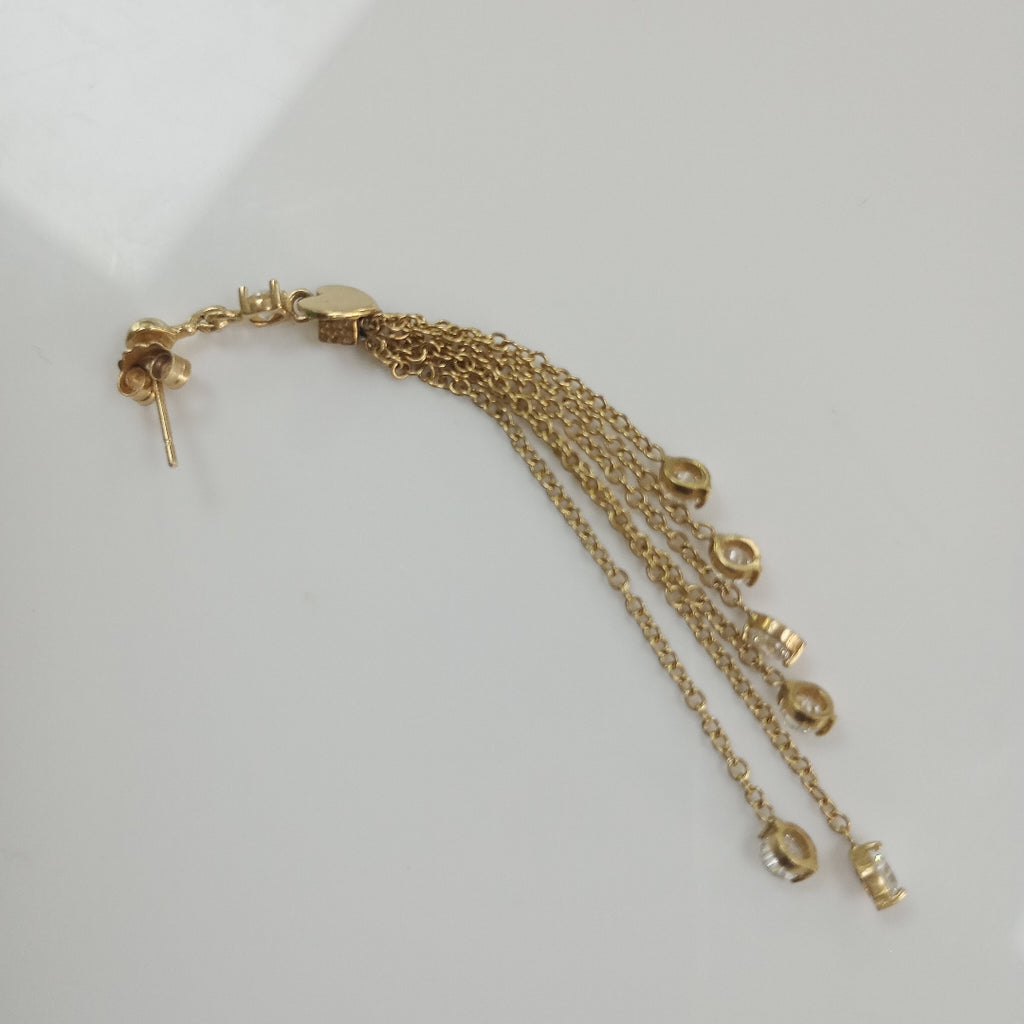 ARETES PAR ORO 10 K 3.8 GRMS (SEMINUEVO)