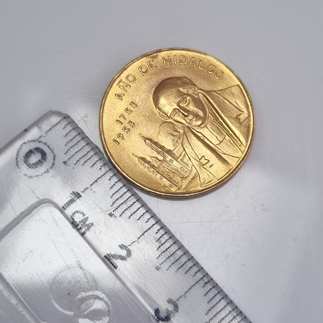 MEDALLA CONMEMORATIVA ORO 21 K 8,30 GRMS (SEMINUEVO)