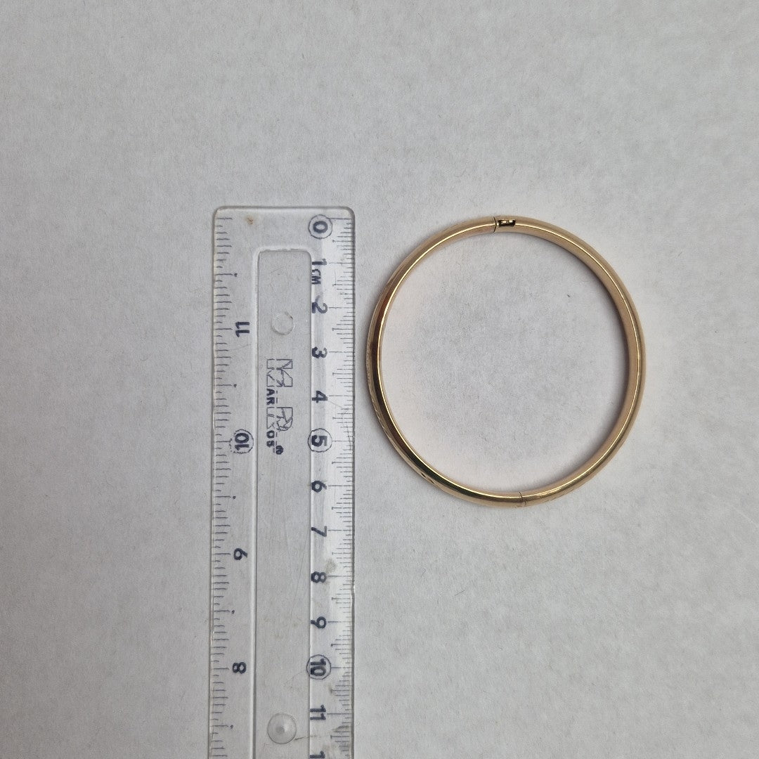 PULSERA RIGIDA ORO 10 K 11.6 GRMS (SEMINUEVO)