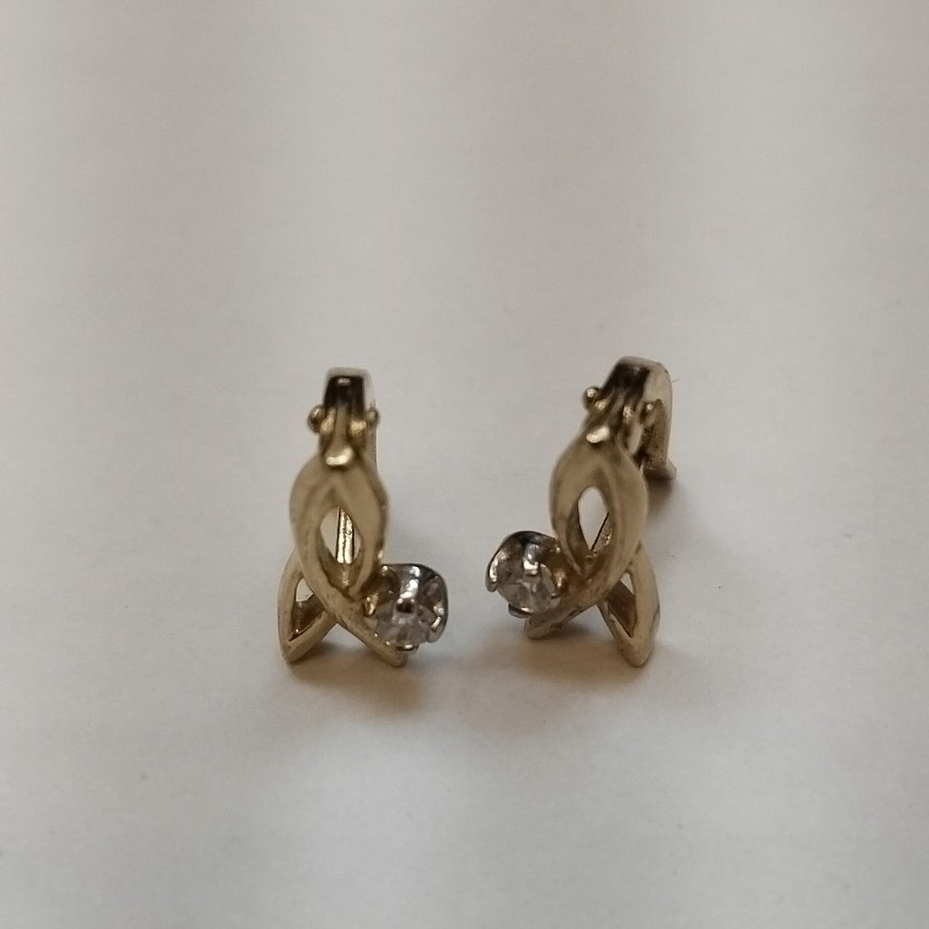 ARETES PAR ORO 14 K 2.2 GRMS (SEMINUEVO)