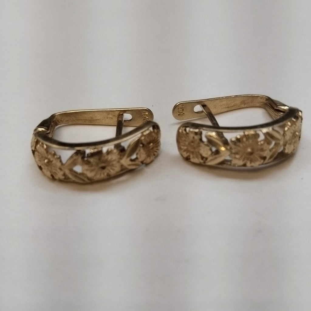 ARETES PAR ORO 14 K 3.2 GRMS (SEMINUEVO)