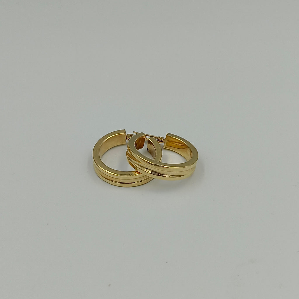 ARRACADAS PAR ORO 14 K 3.8 GRMS (SEMINUEVO)