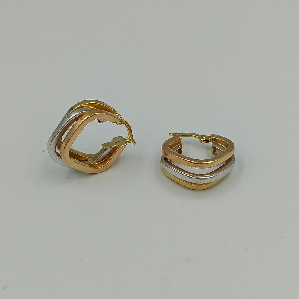ARRACADAS PAR ORO 14 K 4.2 GRMS (SEMINUEVO)