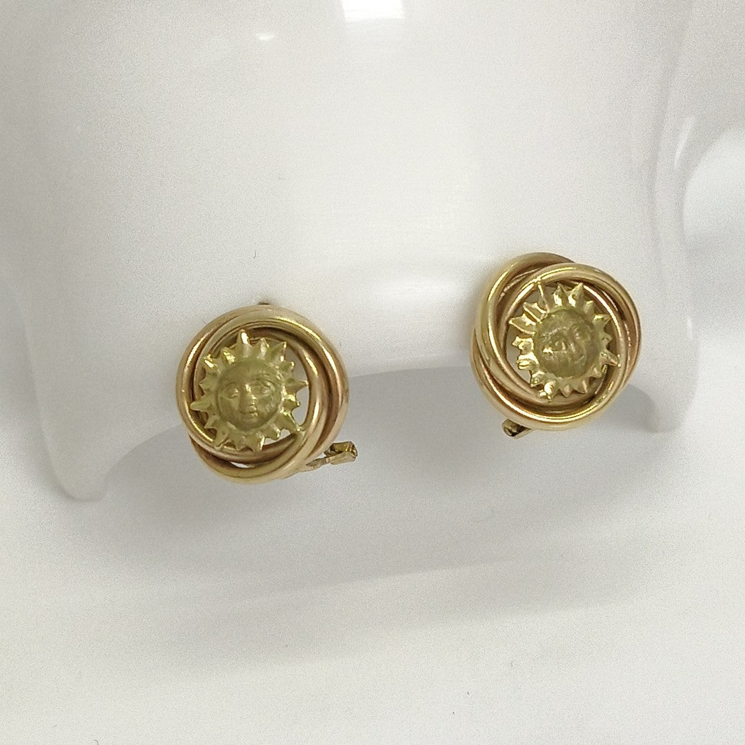ARETES PAR ORO 8 K 4.2 GRMS (SEMINUEVO)