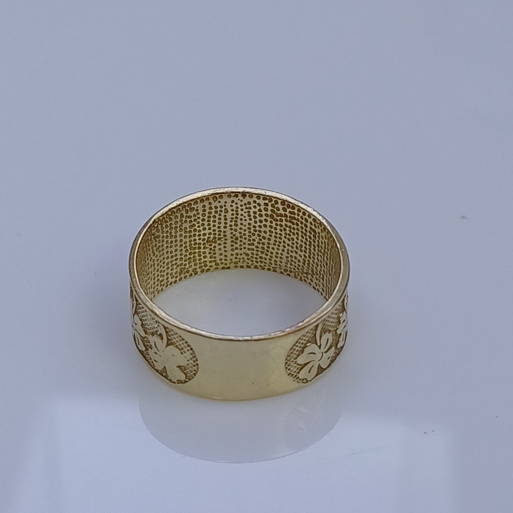 ARGOLLA DE LA SUERTE ORO 14 K 4,80 GRMS (SEMINUEVO)