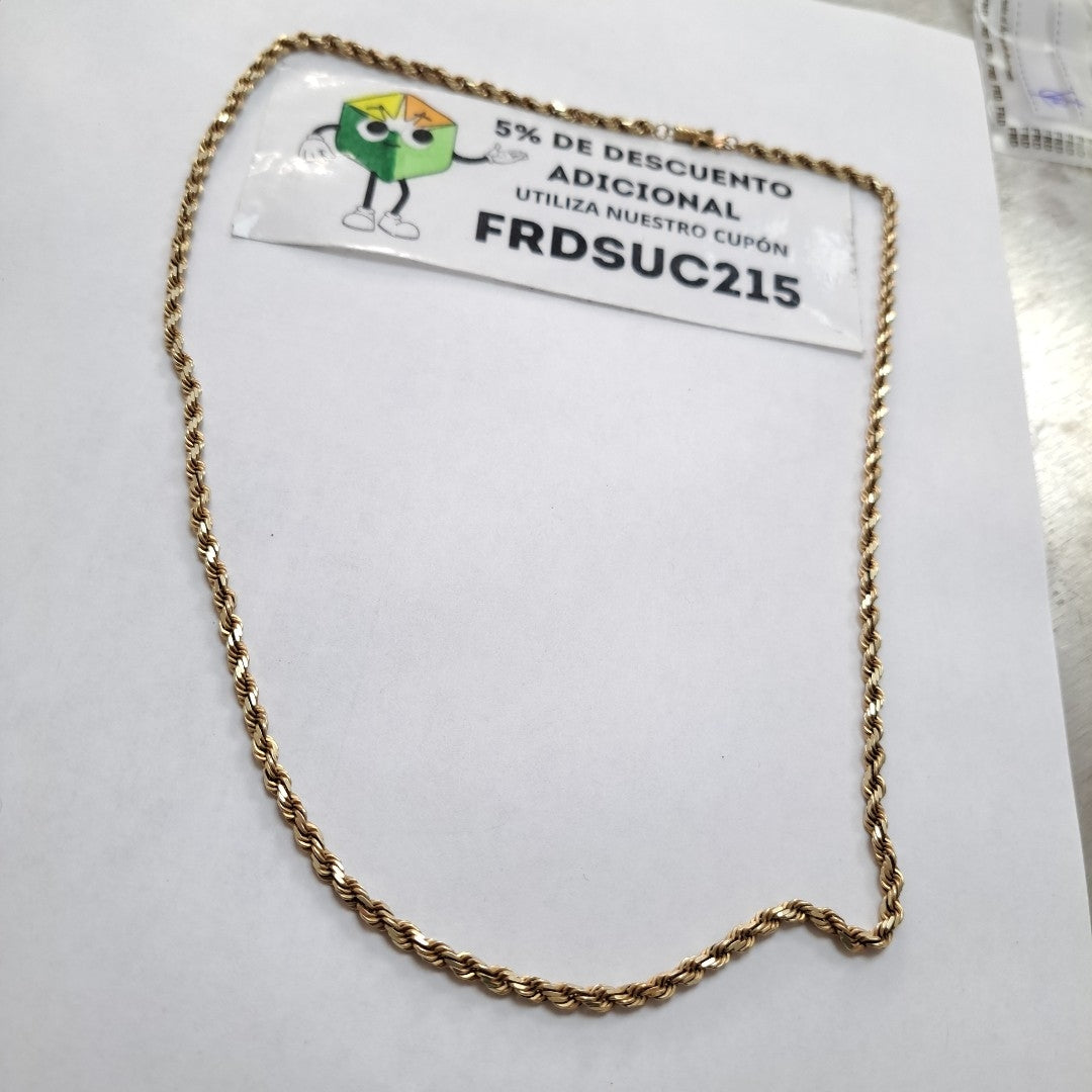 CADENA ORO 14 K 22,60 GRMS (SEMINUEVO)