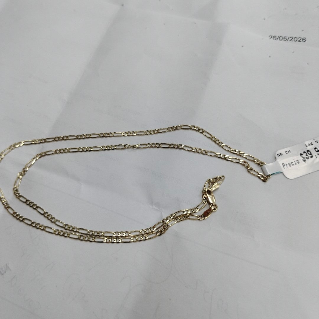 CADENA TEJIDO 3X1 5.1G 55 CM (NUEVO)