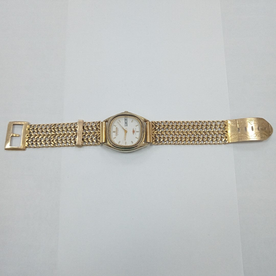 RELOJ CAJA Y PULSO ORO ORO 10 K 81.8 GRMS (SEMINUEVO)