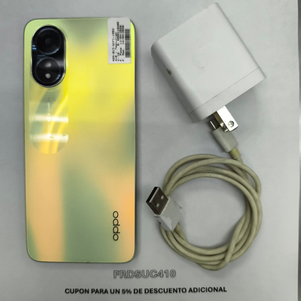 CELULAR OPPO A38 CPH2579 (2023) 128 GB 4 GB RAM (SEMINUEVO)
