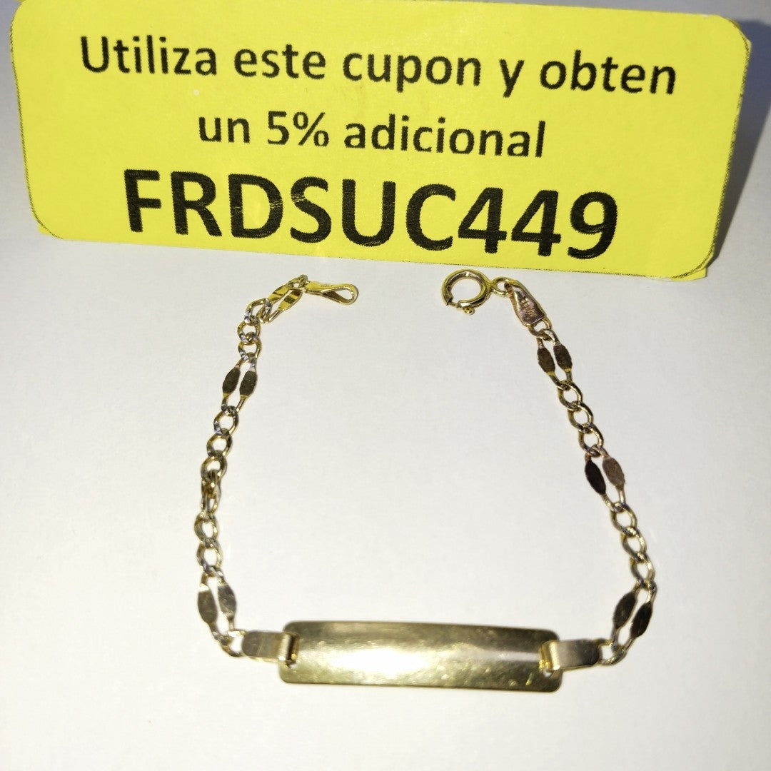 ESCLAVA ORO 10 K 2 GRMS (SEMINUEVO)