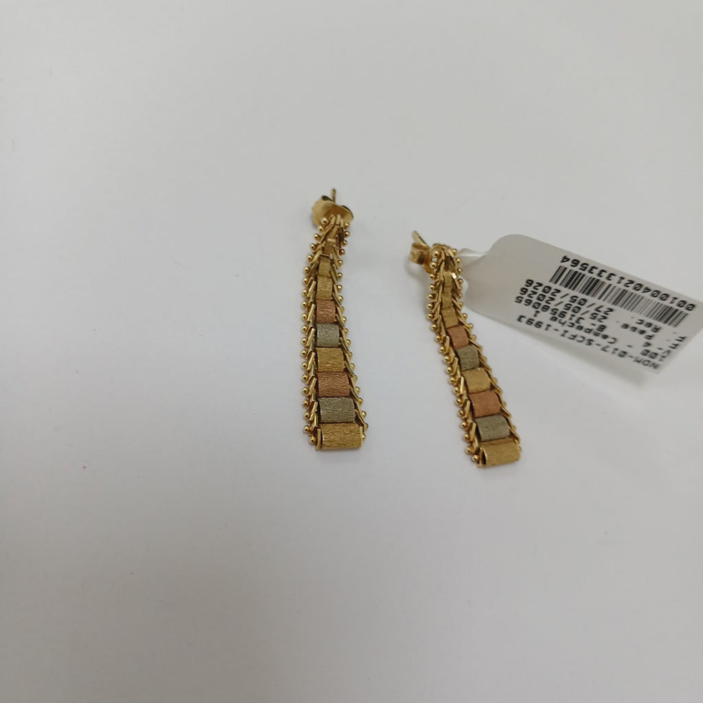 ARETES PAR ORO 14 K 3,70 GRMS (SEMINUEVO)