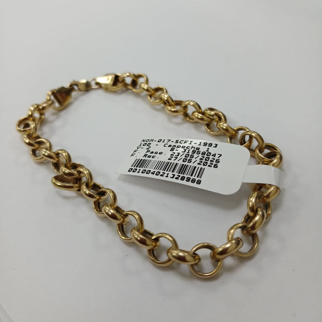 PULSERA ORO 14 K 7,10 GRMS (SEMINUEVO)