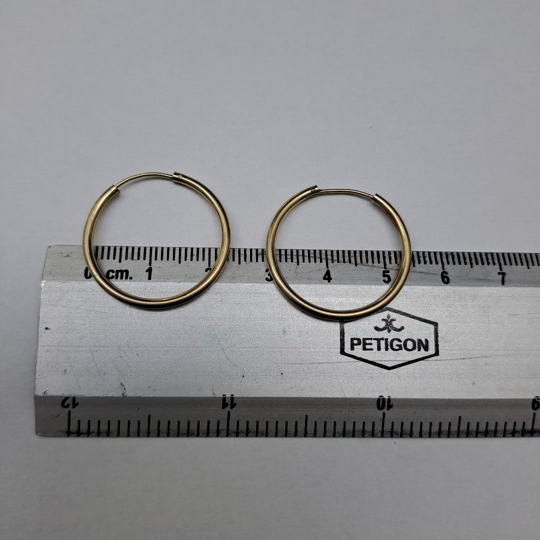 ARRACADAS PAR ORO 10 K 1,90 GRMS (SEMINUEVO)