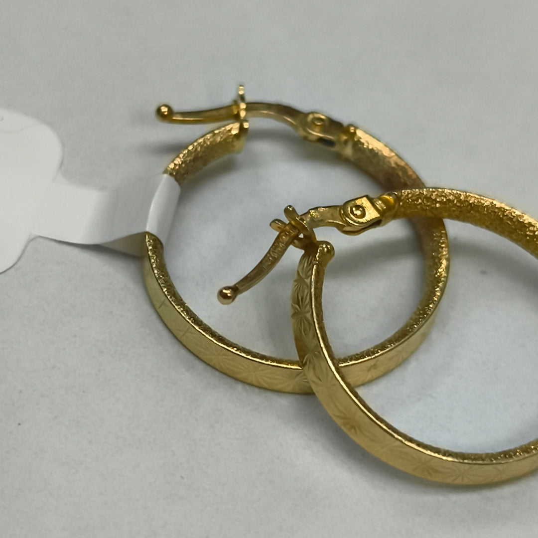 ARRACADAS PAR ORO 14 K 1,70 GRMS (SEMINUEVO)