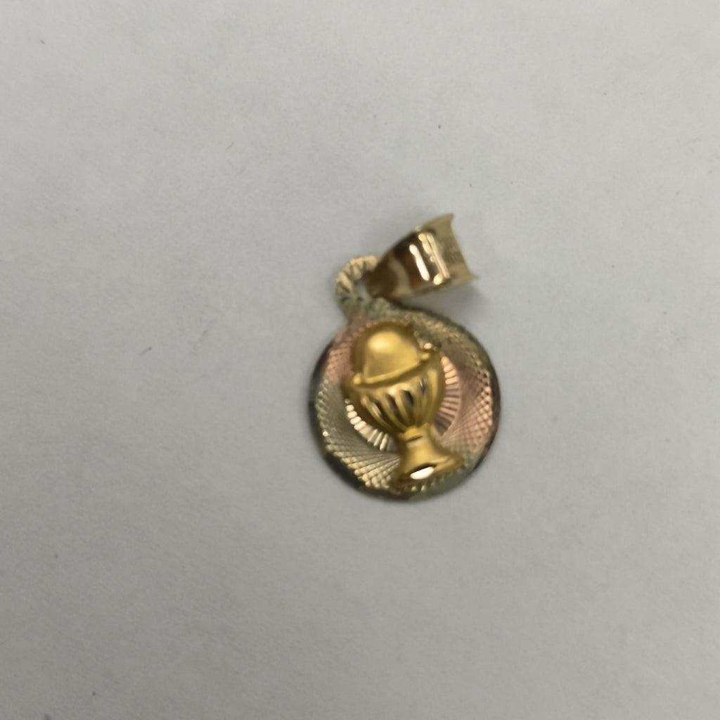 MEDALLA RELIGIOSA ORO 14 K 0,70 GRMS (SEMINUEVO)