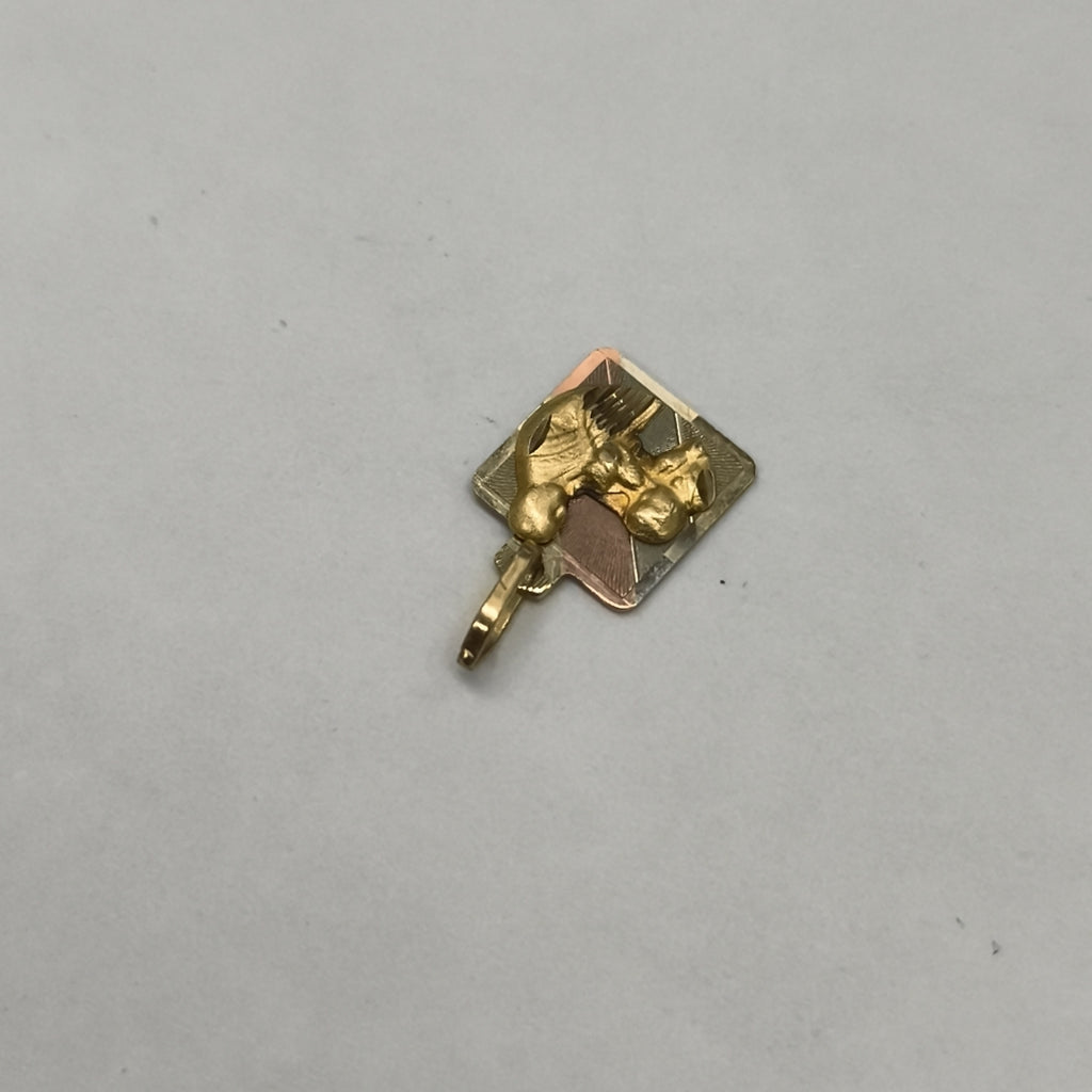 MEDALLA RELIGIOSA ORO 10 K 0,70 GRMS (SEMINUEVO)