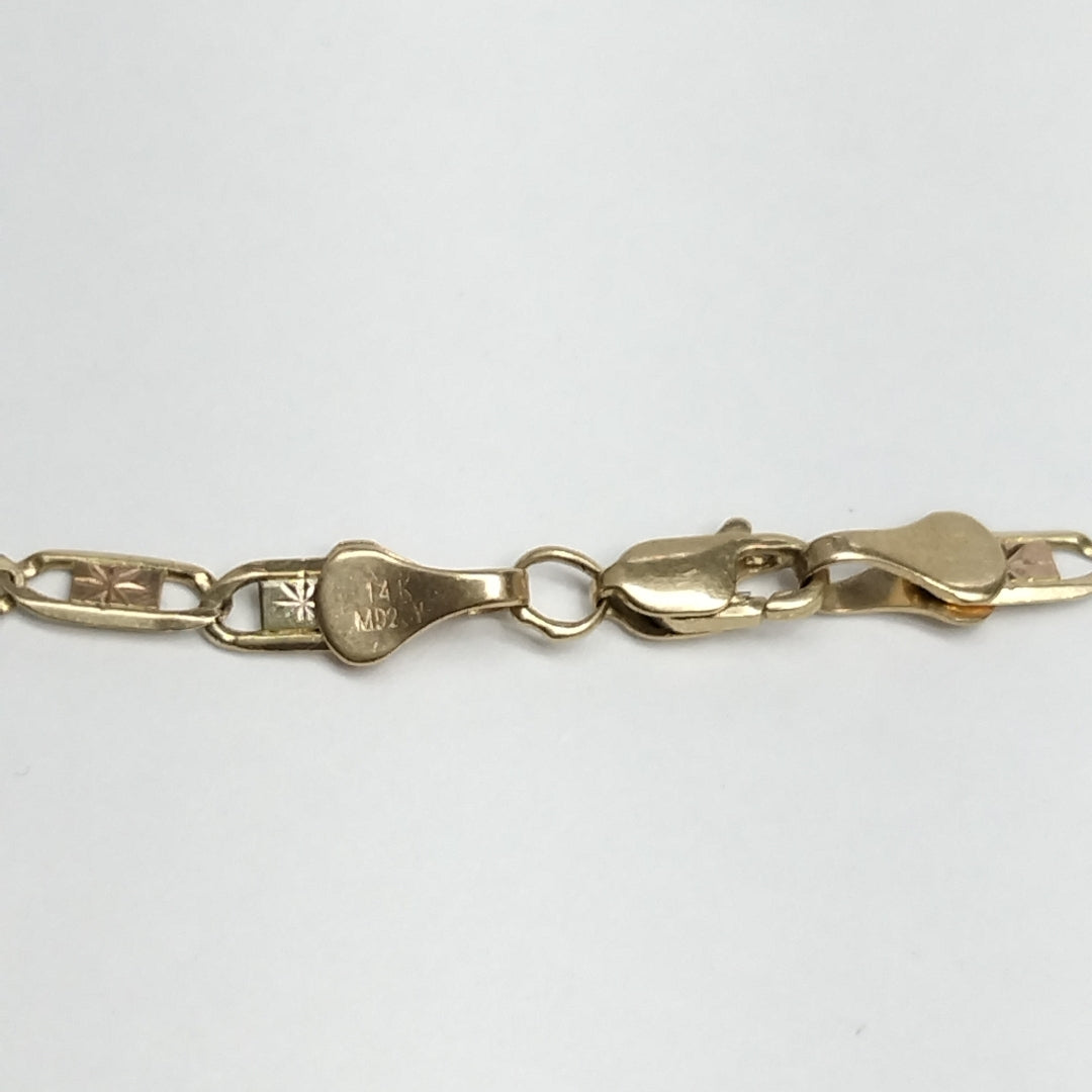 PULSERA ORO 14 K 3.4 GRMS (SEMINUEVO)