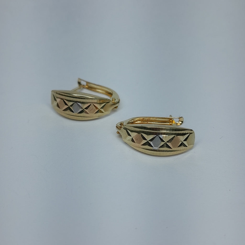 ARETES PAR ORO 10 K 1.4 GRMS (SEMINUEVO)