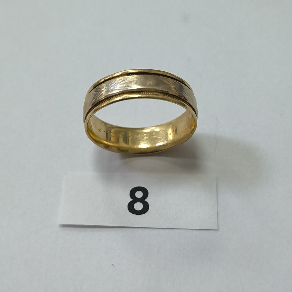 ARGOLLA ORO,RODIADO 14 K 4,20 GRMS (SEMINUEVO)
