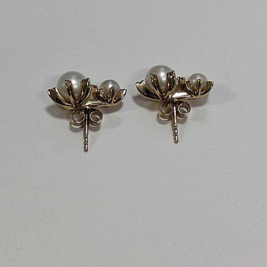 ARETES PAR ORO 14 K 5.5 GRMS (SEMINUEVO)